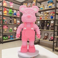 [55cm] Lego Bearbrick Bear Model, Large Size 55cm, Bearbrick Bear Assembly Toy, Lego Decor