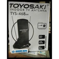 Antena TV Digital Toyosaki TYS-468AW + Booster Antena Toyosaki Indoor