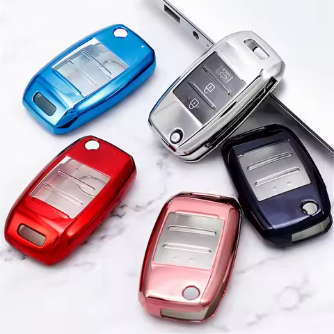 Key Case Cover for Kia K2 Rio Sorento K4 Cerato Forte Picanto Stonic Carnival Soul K3 K5 Sportage R 