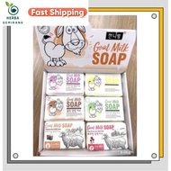 Korean Skin Moisturize Goat Milk Soap Sabun Susu Kambing 248g