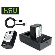 Hsu LCD Dual Battery Charger Kit For Canon LP-E6N