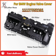 Valve Cover w/ 11127552281 Engine Valve Cover For BMW N52 E60 E70 E82 E90 E91 Z4 X3 X5 128i 325i 328