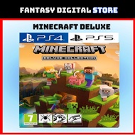 Minecraft Deluxe Edition PS4 PS5 Digital