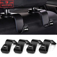Jeep Car Hanger Hooks Back Seat Organizers Rear Decoration Accessories For Willys Wrangler jk Cherok