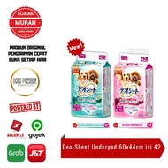 Unicharm Pet Deo Sheet Wide Size 6x44 contains 42 Pcs Dog Underpad ART F2G8