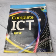 BUKU BEKAS SECOND LIKE NEW COMPLETE ICT FOR IGCSE STEPHEN DOYLE OXFORD UNIVERSITY PRESS