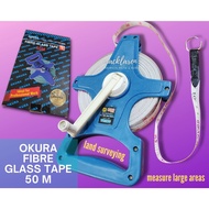 Tape Measure ️ Meter Tape ️ 50 Meters ️ Okura Japan ️ Fibre Glass Tape