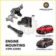 (1@Set) Perodua Axia 1.0 2017 Bezza 1.0 Engine Mounting Set