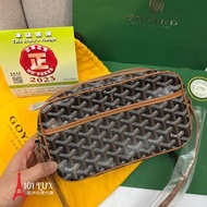 全新 100% real Goyard  cap vert相機包 camera Bag