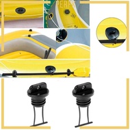 [Perfk] 4 Pieces Universal Dinghy Kayak Canoe Boat Hull Thread Drain Replacement Kayak Accessories