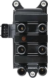 HLZPRODUCT Ignition Coil Pack Set Of 1 Compatible With Ford E150 E250 F150 Freestar Mustang Ranger T