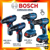 BOSCH GSB GSR 12V / 18V CORDLESS IMPACT DRILL / DRIVER GSB 120-Li , GSR 120-Li , GSB 185-Li , GSR185