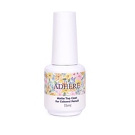 ADHERE Gel Top Coat 15ml, Matte Top Coat Nail Polish for Colored Pencil,Washable Watercolor Drawing 
