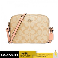[พร้อมส่ง] กระเป๋าสะพาย COACH 91677 MINI CAMERA BAG IN SIGNATURE CANVAS (IMTYF) [ 91677IMTYF-MB]