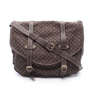 【二手】路易威登LOUIS VUITTON肩背包 Saumur XL Monogram Mini Lin Ebene M95220 Ebene 帆布皮革 Saumur XL 女士二手 A