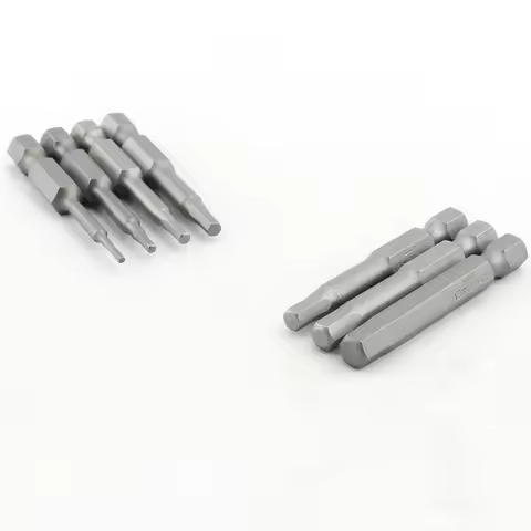 50mm Hexagon Screwdriver Bit Set Magnetic Electric Bit Hexagonal Wind Bit For Power Tools H1.5 H2 H2