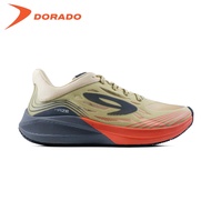 910 Nineten HAZE VISION 1.0 Running Shoes - IVORY WHITE/ ORANGE DARK GREY