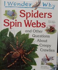 兒童英文繪本 I Wonder Why Spiders Spin Webs + CD