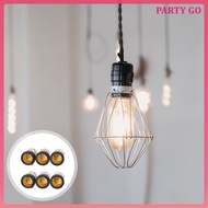 💡 6Pcs B15 to E14 Light Bulb Converter Socket Adapter for Lamp Holder – Black Plastic