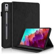 全城熱賣 - 適用於聯想P12 / 小新 Pad Pro 12.7 2023 生命樹系列 左右開平板皮套（黑色）