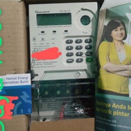 meteran listrik kWh 1300 baru berikut kartu untuk isi ulang