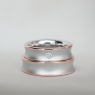 cincin kawin / cincin nikah / cincin pernikahan berlian DRF00319/318