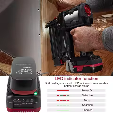 The New 19.2 Volt C3 Battery Charger Replacement For Craftsman 19.2 Volt Lithium & Ni-Cad Battery 31
