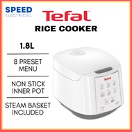 TEFAL RICE COOKER 1.8L NON STICK RK7321 FUZZY LOGIC RICE COOKER 饭锅 饭煲 PERIUK NASI NON STICK MULTI FU