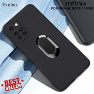 Infinix Note 10 - Infinix Note 10 Pro Macaron RING Soft case cover - INF NOTE 10PRO