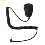 Doublebuy 3 5mm  Jack Speaker PTT Mic For MH-34B4B VX-3R FT-60R FT1DR FT2DR