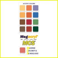 ♞Davies 16 LITERS Megacryl Accent Colors Semi-Gloss Latex Paint (Page 1)