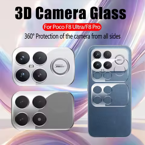 Xiami foco F8Ultra/F8Pro 1-3Pcs Protective Lens Glass 3D Enhanced Protect Display For Xiaomi Poco F8