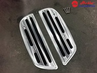 แผ่นวางเท้า แบบสแตนเลส H2C พักเท้าคนขับ CNC  แท้ Honda Giorno Plus