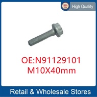 M10X40mm 12 teeth Hex Collared Bolt M10X40 N91129101 Gearbox connecting engine screw FOR Audi A4 All
