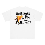 Brain Anomaly x NMLS Oversize T-shirt 20s - Burn