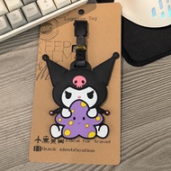 Travel Boarding Pass Sanrio kuromi kuromi Luggage Tag Boarding Pass Luggage Tag Ornament Name Tag