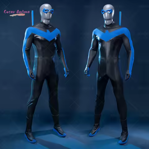 Nightwing Cosplay Costume Uniform Halloween Carnival Party Christmas Play Role Clothes Clothing