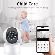 3MP/5MP Wifi PTZ Camera 360 Home Security Auto Tracking Human Detection Two-way Audio Wireless IP Camera Baby Monitor