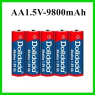1.5 V AA battery 9800mAh rechargeable alkaline battery for remote control mouse small fan electric t