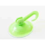 [Happiness 2 Power] Candy Color Powerful Nail-Free Suction Cup Hook Bathroom Household Supplies-Gree