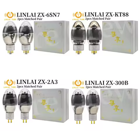LINLAI 6SN7 300B KT88 2A3 274B 101D Electron Vacuum Tube ZX Series 6N8P CV181 4300B 6550 KT100 2A3B 