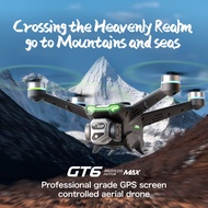 GT6 MAX Drone 4K GPS Brushless Motor 5G Screen Remote Obstacle Avoidance Drone with EIS Camera 25min