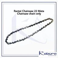 Rantai Chainsaw 22 Mata Chainsaw Chain Only Hanya Rantai Chainsaw