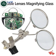 YGS ELO Clip Magnifier 10X Diameter 25mm Rotatable Monocular Magnifier