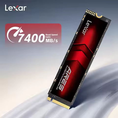 Lexar 7400MB/s ARES SSD 1TB 2TB PCIe 4.0x4 NVMe M.2 2280 Internal Solid State Hard Disk SSD Drive fo