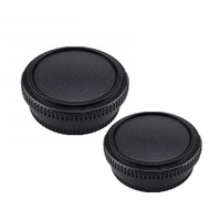 FD Body Cap & Camera Rear Lens Cover Compatible with for Canon FD FL Mount 35mm SLR Film Camera Lens