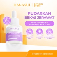 Hanasui Power Post Acne Serum - Pudarkan Bekas Jerawat PIE & PIH Mencerahkan dan Kurangi Kemerahan C