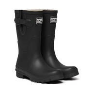 韓國 ROCKFISH NEW ORIGINAL RAIN BOOTS SHORT 女款 經典霧面短筒雨靴 八色/ 黑色BLACK/ 250-255mm