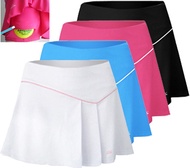 Lady Tennis Skirt Shorts with tennis ball slot (32E)