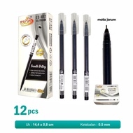 1 Pack Contains 12 Pcs Esco Mini Peulpen Gel Pen Esco Ballpen